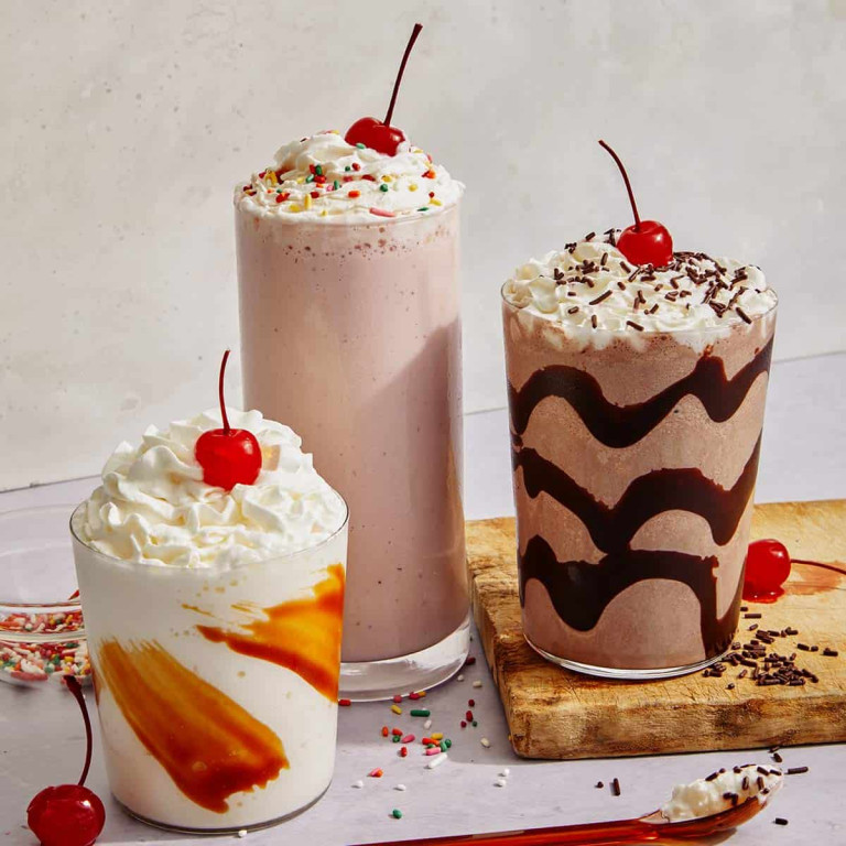 1 free milkshake after 5 purchased
